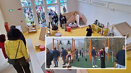Inaugurato il nuovo asilo nido con parco giochi inclusivo