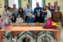 Addio a Emilia Scaglioni: aveva festeggiato il 14 marzo scorso i cento anni