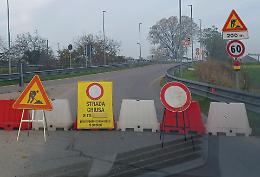 Ponte chiuso per la ciclovia VenTo