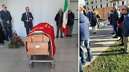 Funerali di Evelino Abeni, l'addio a un'icona della sinistra