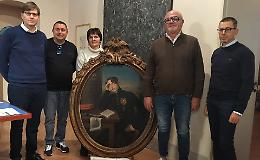 Il ritratto di Busi ha una nuova casa: è il Museo Diotti