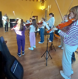Concerto "Fermarono i cieli" voci Bianche, scuola Monteverdi