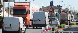 Asolana, crollano i flussi dei tir