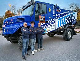 Alla Dakar il ‘veterano’ con il figlio