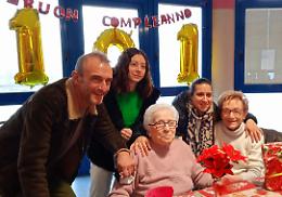 È festa per i 101 anni di Teresa