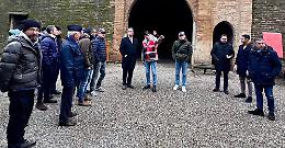 Fiamme Gialle in festa a Pizzighettone