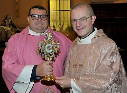 La reliquia del Papa santo accolta a San Bernardino