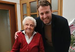 Ermelina Cattaneo festeggia 104 primavere