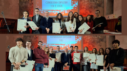 Racchetti-Da Vinci: è festa con i premi agli studenti