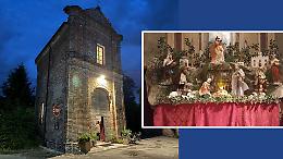 Il presepe fa rinascere la chiesetta