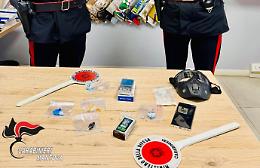 Detenzione di sostanze stupefacenti ai fini di spaccio, arrestato un 24enne
