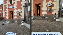Assalto nella notte al bancomat di Cassa Padana