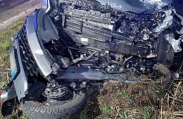 Il motociclista è fuori pericolo