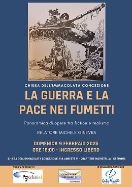 Michele Ginevra presenta “La guerra e la pace nei fumetti”