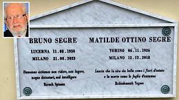 Per Bruno Segre ritorno alle radici al cimitero ebraico