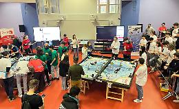 Team di robotica, applausi al Diotti