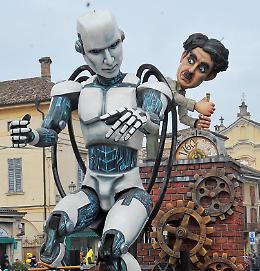 Carnevale: il re è un robot 