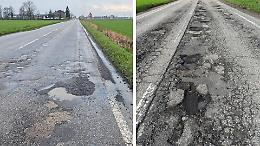 Emergenza buche, la pioggia lascia le strade disastrate