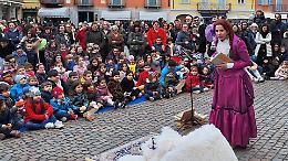 ‘La storia infinita’, i bimbi incantati da Madame Mimì