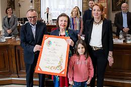 Renata Patria è Cittadina Benemerita di Cremona