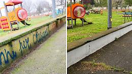 Scritte in paese ripulite, il sindaco ritira la querela