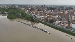 La piena del Po transita a Casalmaggiore: «Massima prudenza»