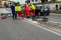 Scontro tra auto e bici, grave un ciclista