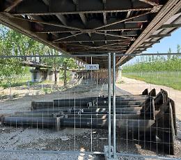 Ponte sul Po ‘rinforzato’: ecco le travi di sostegno