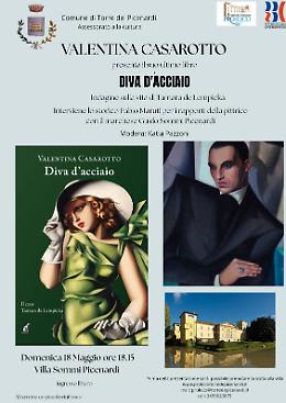 Valentina Casarotto presenta il suo ultimo libro "Diva d'acciaio"