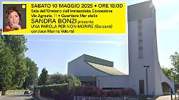 'Quartieri in giallo', appuntamento con Sandra Bonzi al Maristella