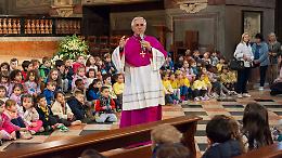 Giubileo dei bambini, la messa del vescovo: «Avere il Papa significa avere la vicinanza di Dio»