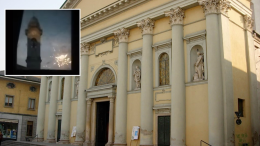 Fuochi d’artificio all’alba in centro: «Solo uno scherzo a un amico»