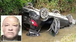 Auto si ribalta nel canale, muore annegato a 59 anni