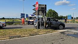 Scontro all'incrocio tra la provinciale 33 e la Postumia, sei coinvolti
