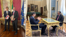 Il prefetto Giannelli accoglie il console Usa: rafforzati i legami istituzionali