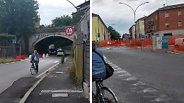 Quei cartelli ‘a singhiozzo’, il pasticcio di via Bergamo