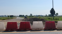 Il rondò salva vite prende forma: cantiere
