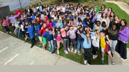 La nuova aula in mezzo alla natura