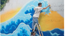 Zaist, il mare a colori