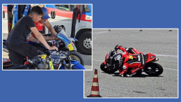 Jacopo in pista, sogni mondiali a 12 anni