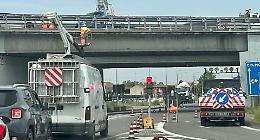 Controlli sui cavalcavia, manutenzione avviata