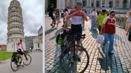 A Roma in bici sulle orme dei pellegrini