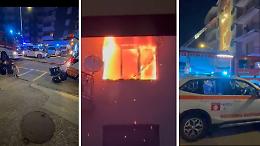 Incendio in un appartamento, 4 intossicati e altri 13 evacuati