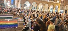 Il ‘messaggio d’amore’ e di solidarietà a Gaza