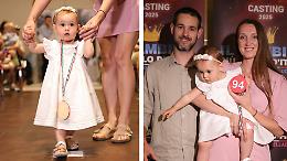 È Anastasia la bimba più bella della Lombardia