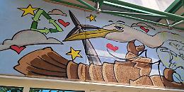 Allo Sraffa c'è il murale inclusivo