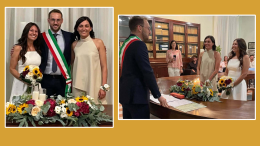 ‘Sì’ a mezzanotte, Consuelo e Anna spose