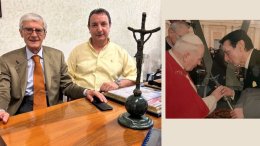 Ferula papale con la firma di Paulli