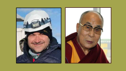 L’uomo dell’Himalaya spedisce gli auguri al Dalai Lama