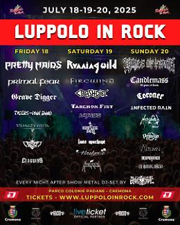 Luppolo in Rock 2025: tre giorni di metal, solidarietà e cultura sulle rive del Po